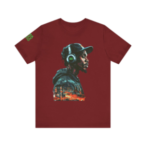 Black Cntrd World King Graphic Tee